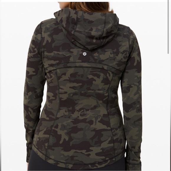 Lululemon Hooded Define Jacket Incognito Camo Gator Green ICMI LW4BCJS - Picture 1 of 7